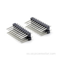 Encabezado de pin de 3.5 mm dual fila recta